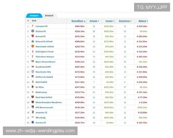 2025赛季英超各俱乐部球员薪资总支出汇总与比较